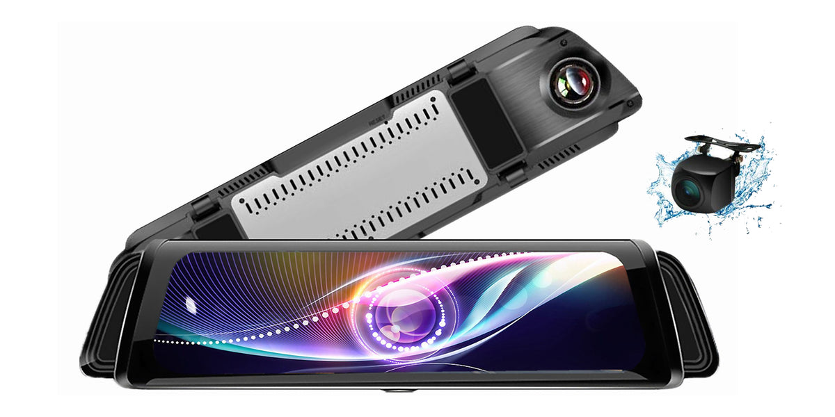 9.66 Inch Dual Lens 2.5D Surface Glass Touch Screen Stream Media